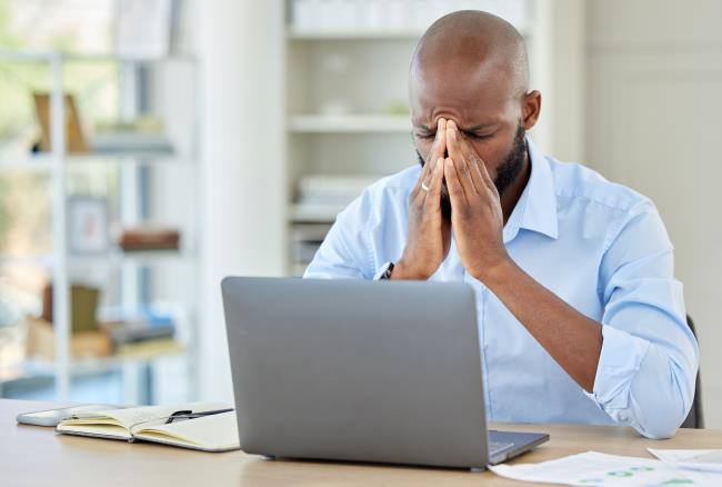 employee overwhelmed from lack of separation from work and ability to shut off 